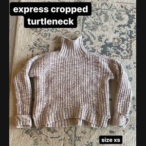 EXPRESS CROPPED TURTLENECK